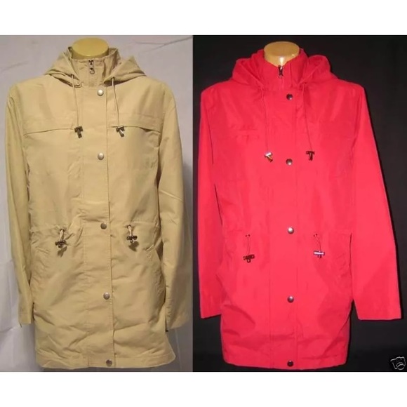 NWOT - Burgundy Women's Hooded Coat - Picture 5 of 5