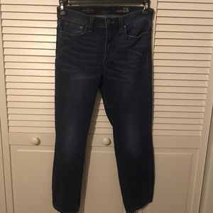 J Crew cropped reid jeans