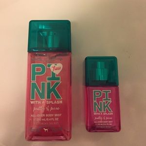 PINK body mist