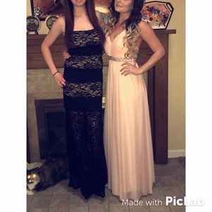 Pink prom dress size 3