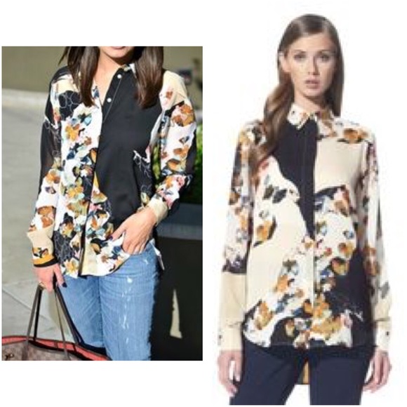 3.1 Phillip Lim for Target Tops - BNWOT 3.1 Phillip Lim Target "Floral Paper" blouse