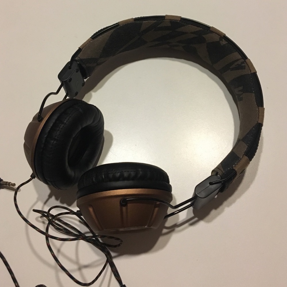 Marley over headphones