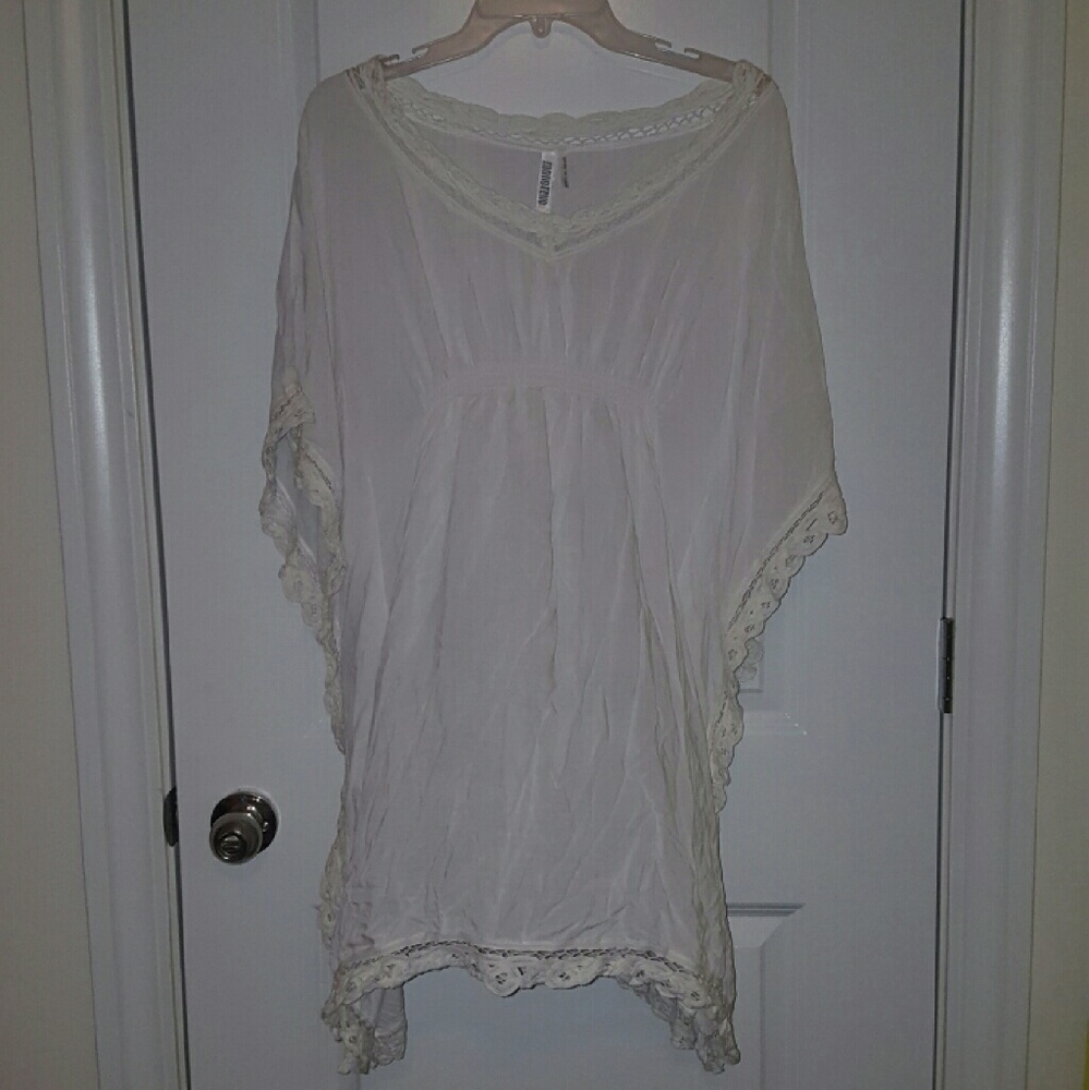 Butterfly White Tunic