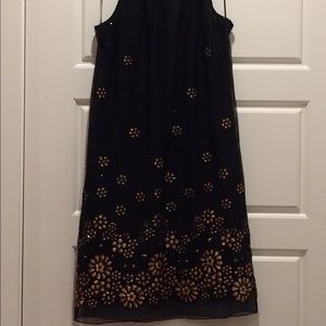 Black cocktail dress