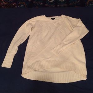 Calvin Klein cream knit sweater