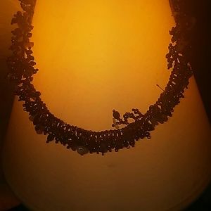 Stones Ametist beaded necklas