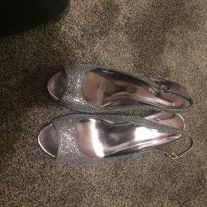 Sparkly high heels