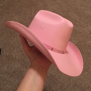 Authentic Pink Cowgirl Hat