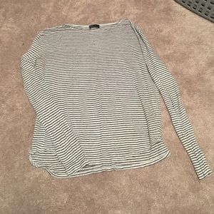 Long sleeve Gap striped shirt