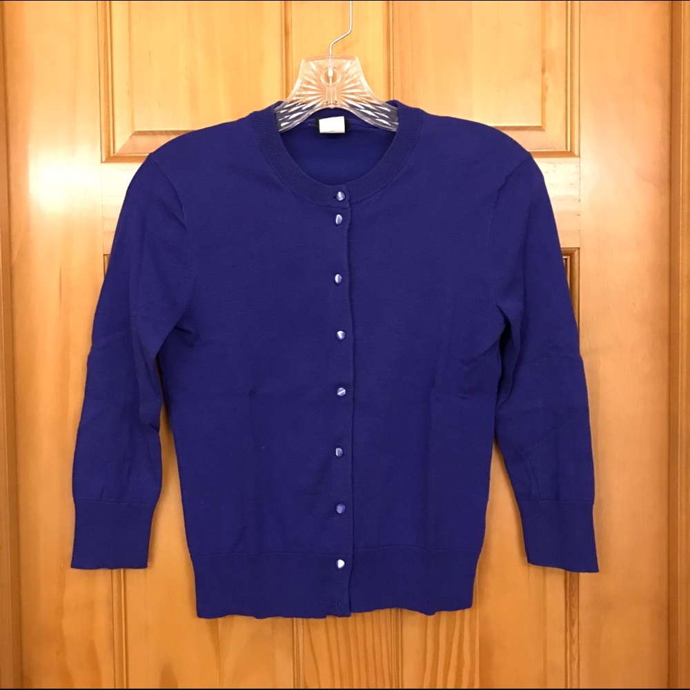 J.Crew Cotton Jackie Cardigan