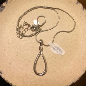 Lia Sophia silver necklace