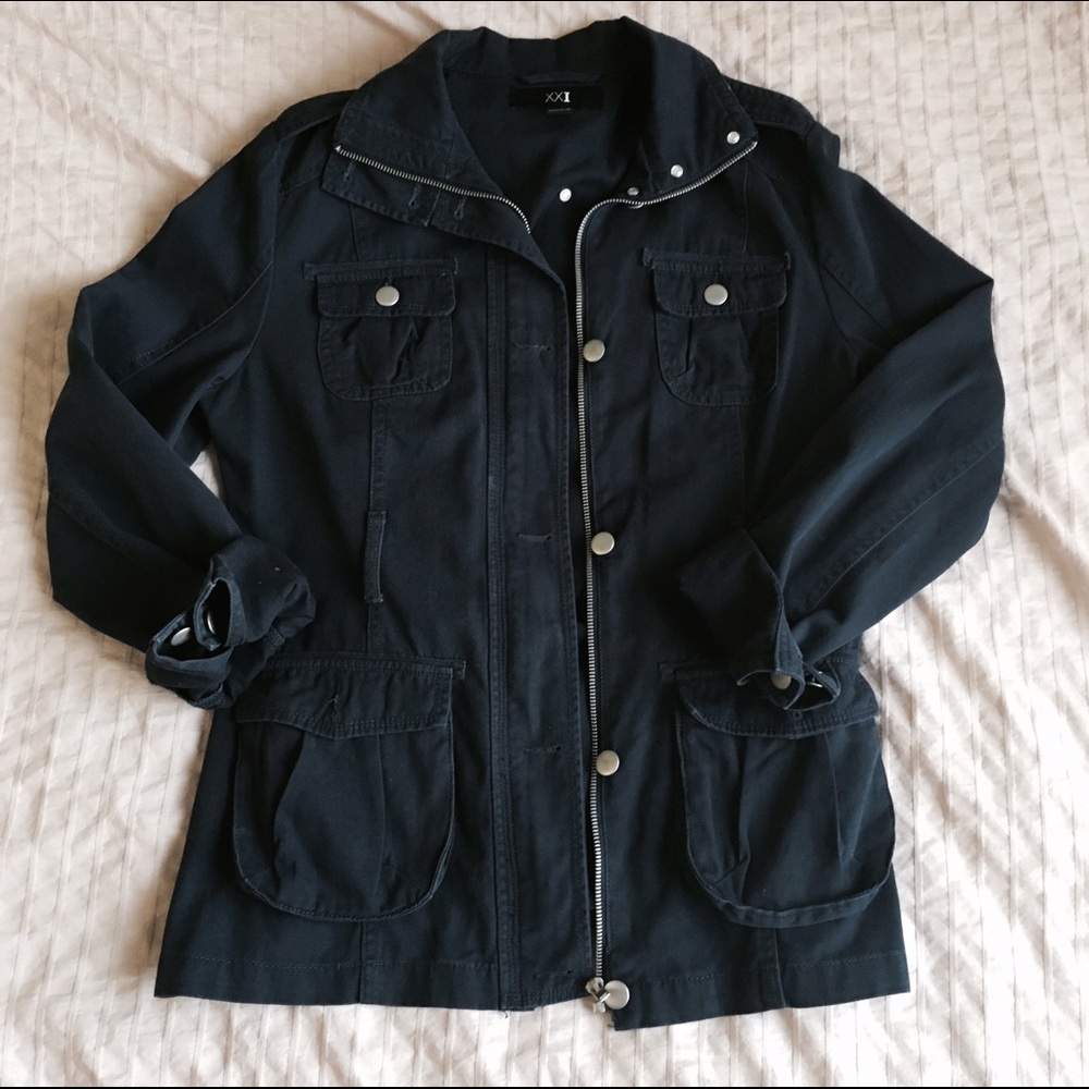 Navy Military Jacket