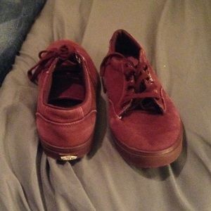 Maroon Vans