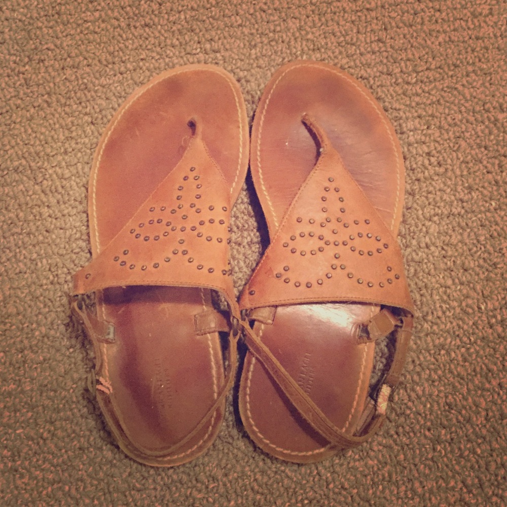 American Eagle Leather sandals