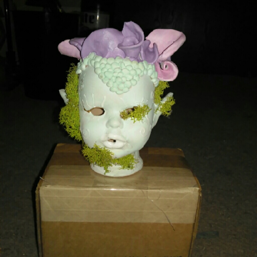 Secret garden fairy planter!