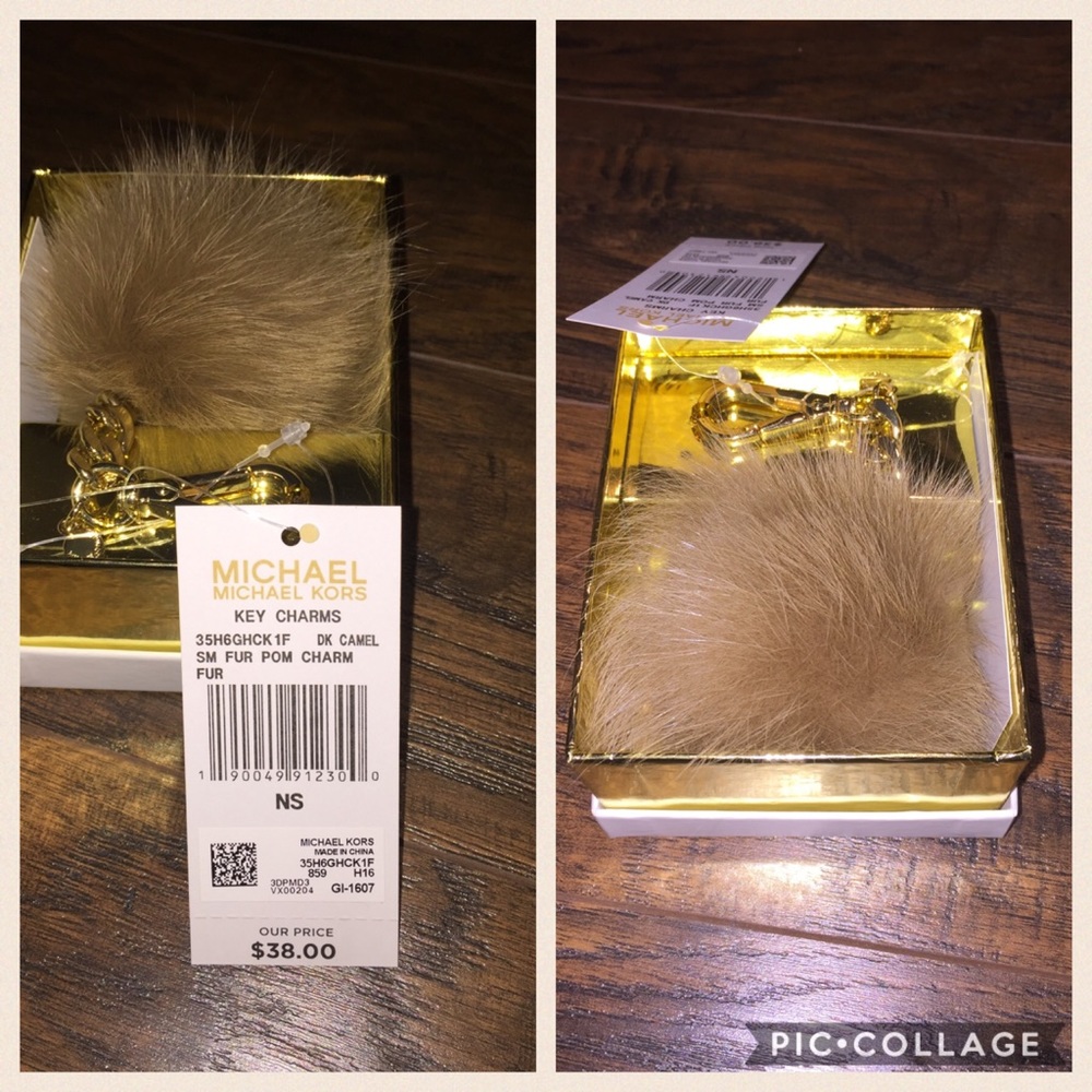 Michael Kors fur pom