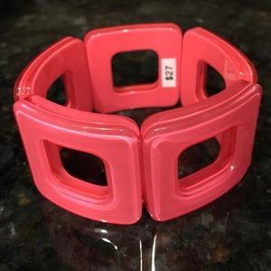 Pink Lucite Bracelet....ready for Spring! NWT