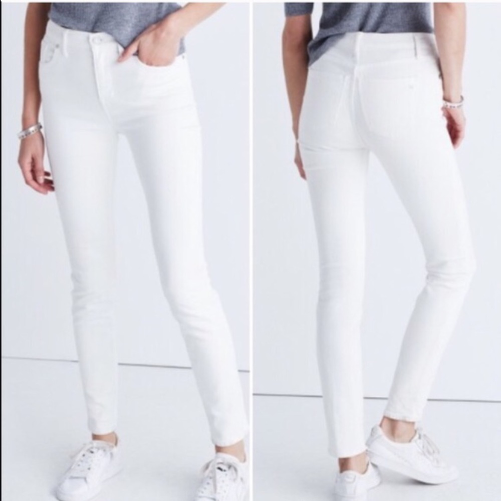 Madewell High Riser Skinny Jeans