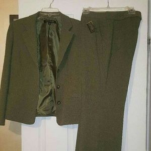 Green Pant Suit