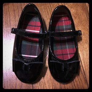 Little Girls Patent Leather Dress Shoes in Black