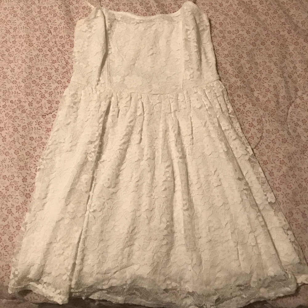 White lace Garage dress