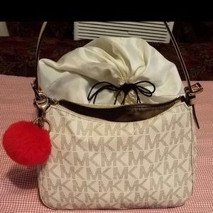 Mk Vanilla monogram small bag