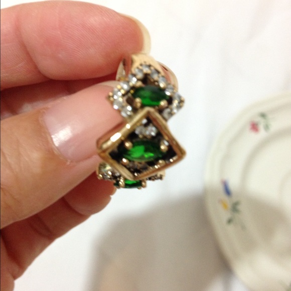 925 SILVER and Brass VINTAGE ANTIQUE Finish - Picture 2 of 4