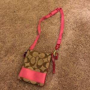 Coach cross body bag