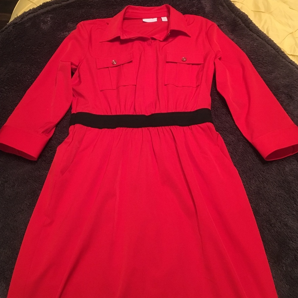 New York & Company Red Dress