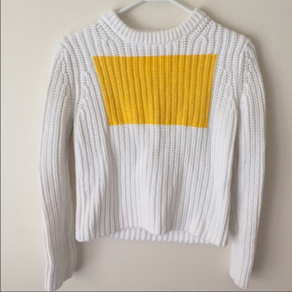 Color  block sweater