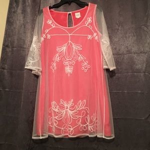 umgee coral dress