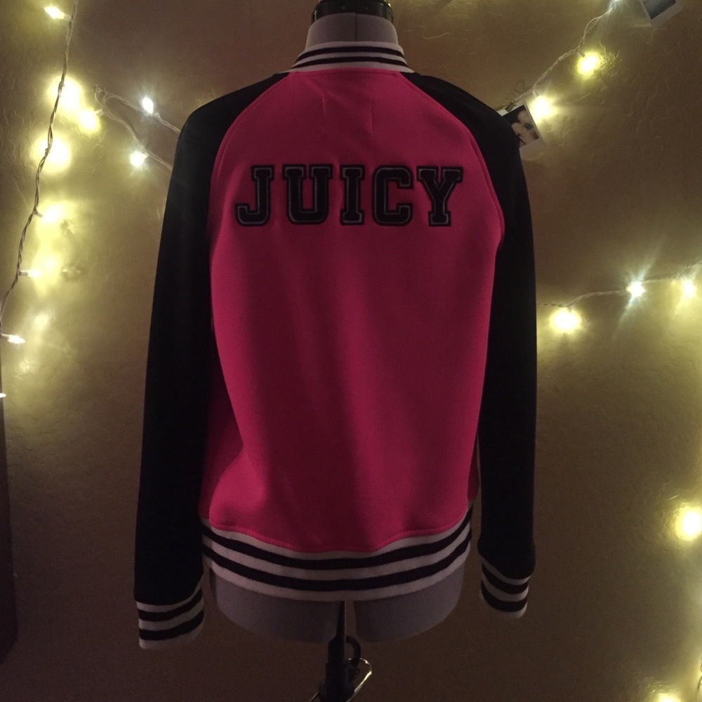 A juicy pink bomber jacket
