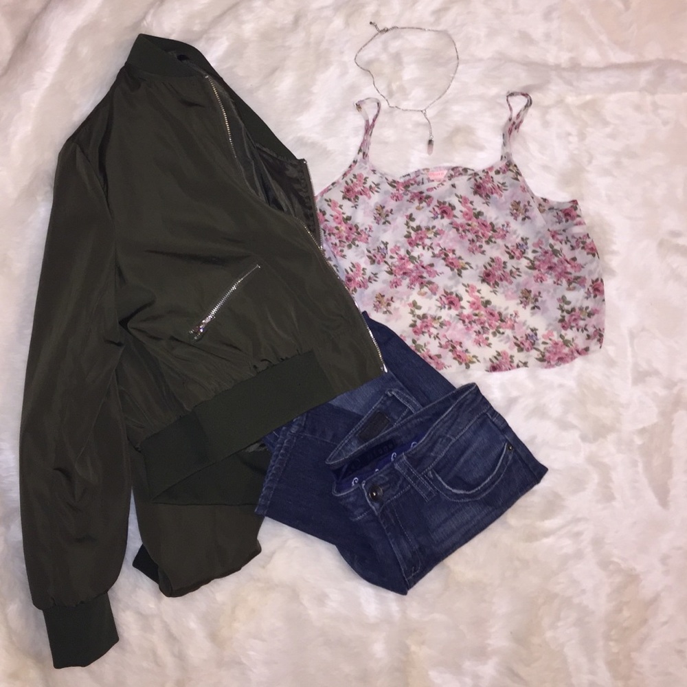Floral Crop Top
