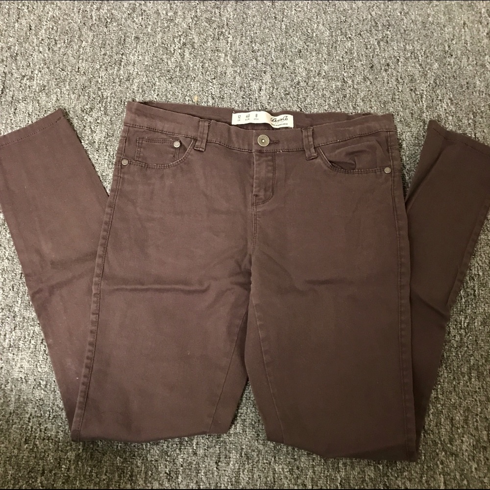 Brown jeans size 6/8