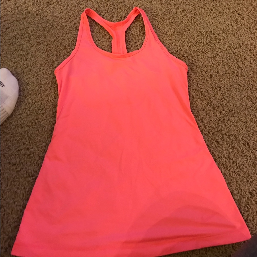 Nike coral dri-fit racer back rank