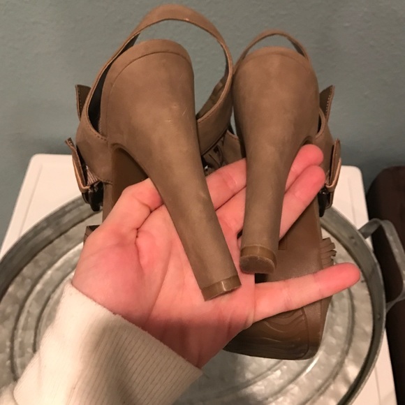 pink & pepper Shoes - Taupe high heels pink & pepper Shoes - Taupe high heels