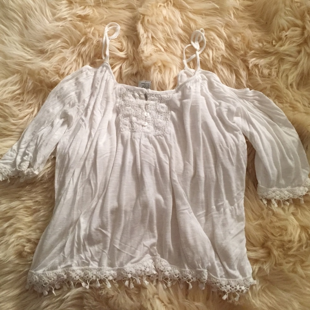 Cold Shoulder Bohemian Top