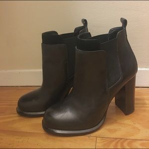 Sam Edelman heeled ankle boots **ONLY WORN ONCE**