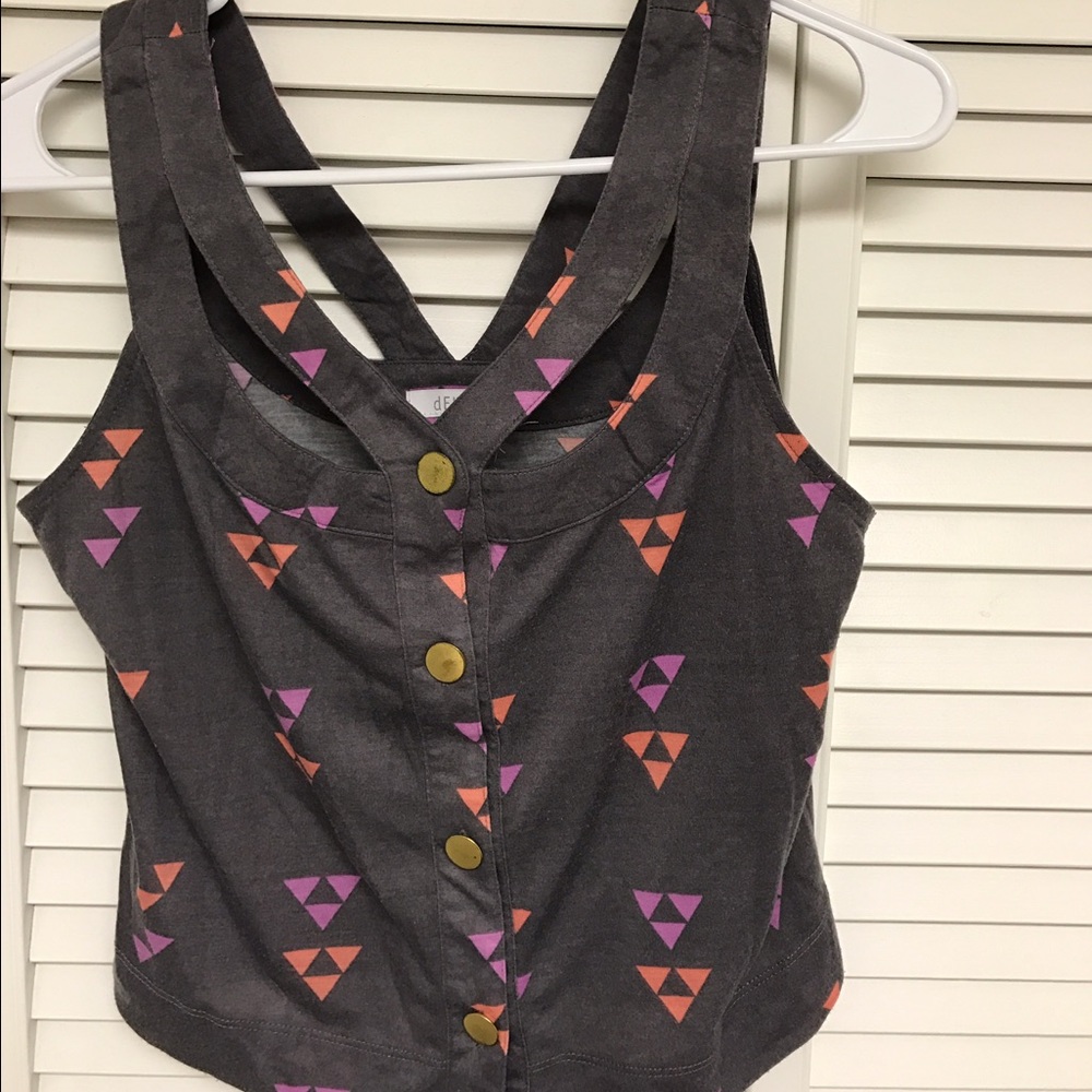 Crop top (size small)