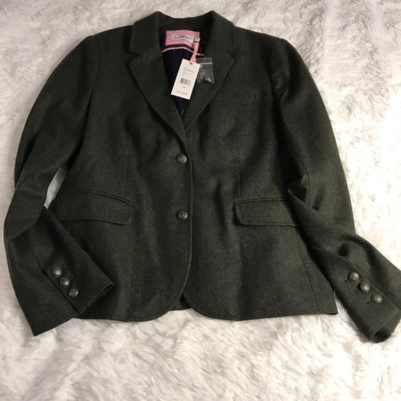 Vineyard Vines Olive Wool Blazer - Picture 3 of 4