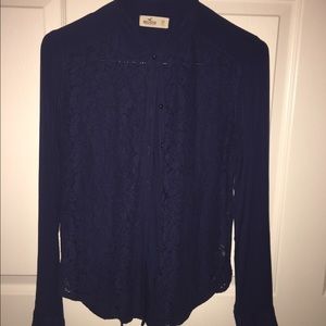 Dark blue shirt