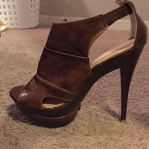 Brown Platform heels