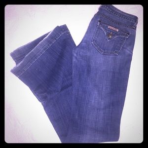 Hudson Jeans Wide Leg Flare Size 27