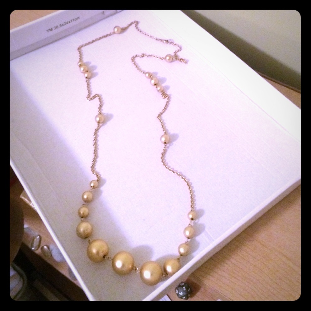 Gold necklace