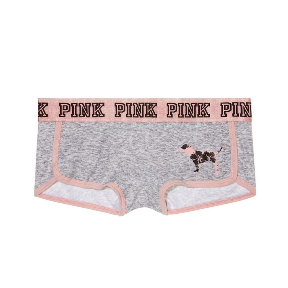 PINK by Victoria Logo Boyshort