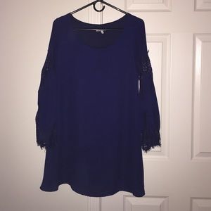 Dark blue dress