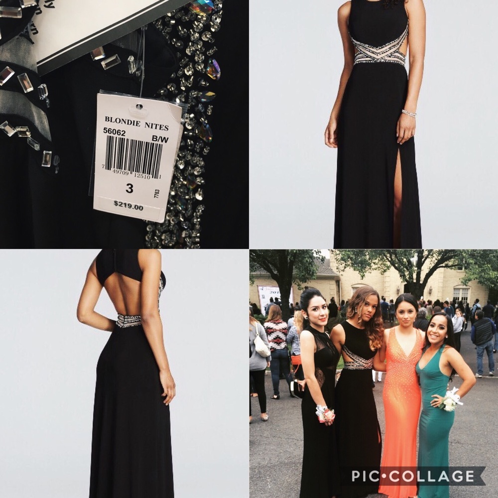 FLASH SALE Beautiful Black Prom Dress