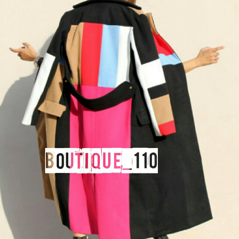 "Splash Of Color" Coat