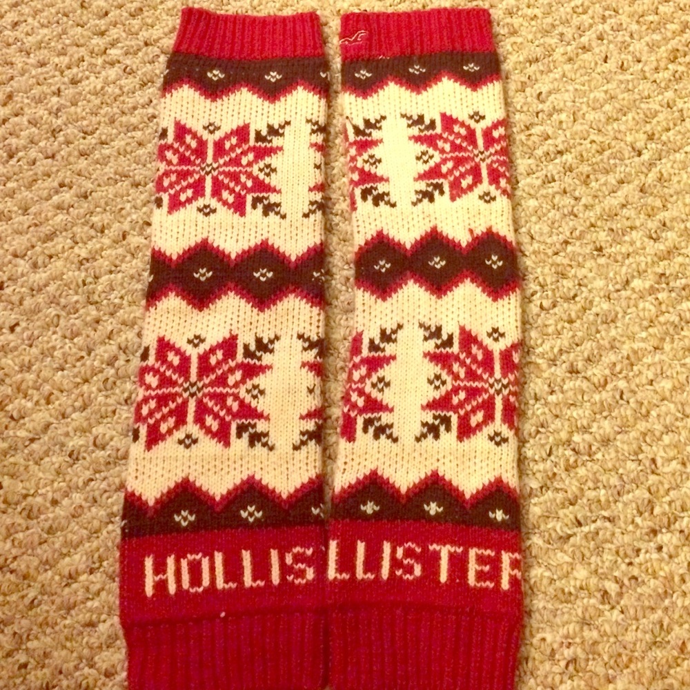 Hollister leg warmers