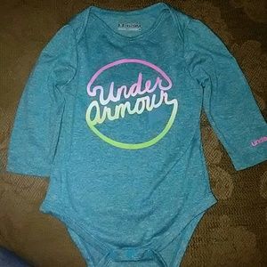 Under Armour girls baby onesie